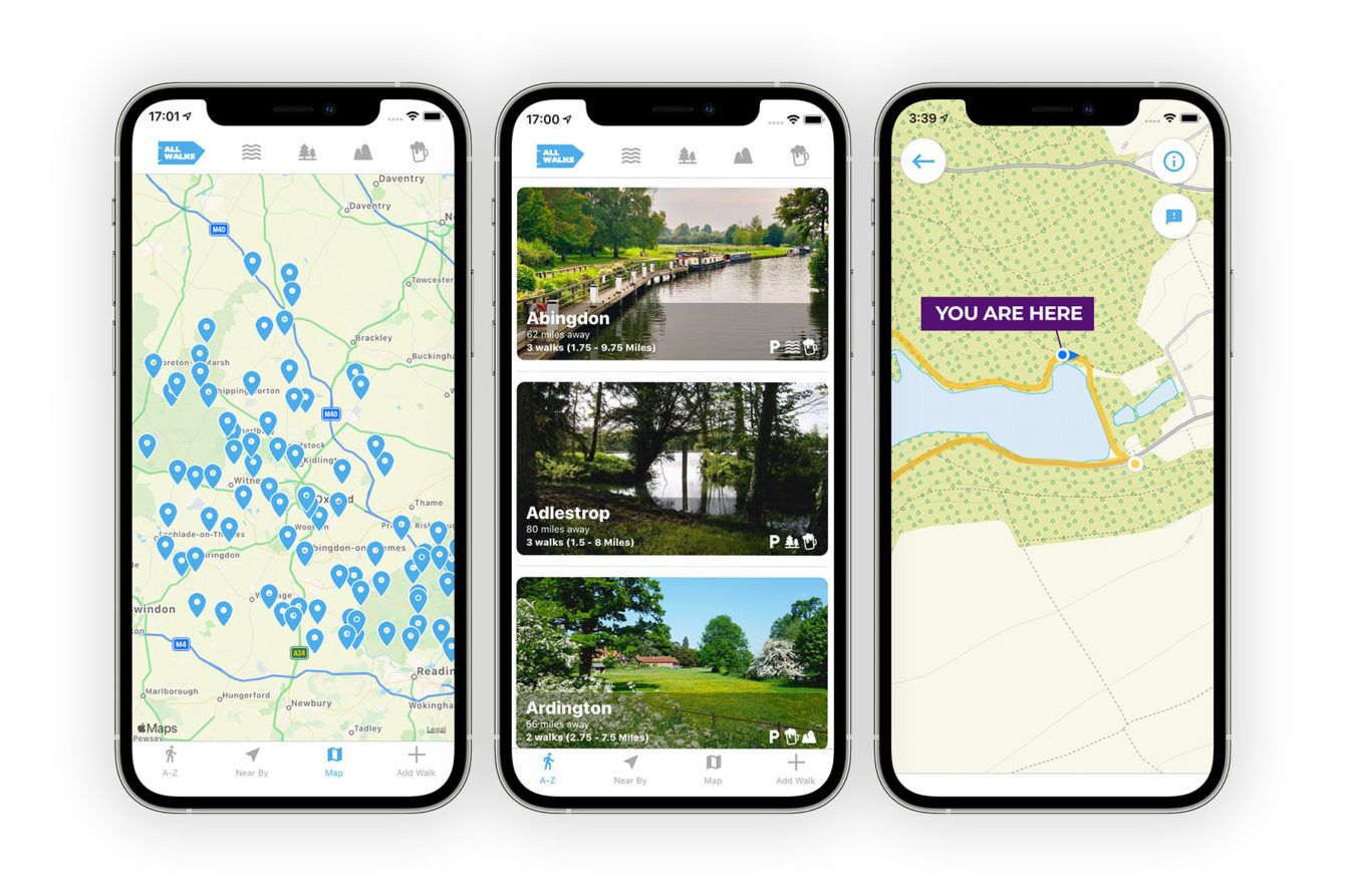 oxfordshire-walks-app local walks Oxfordshire app